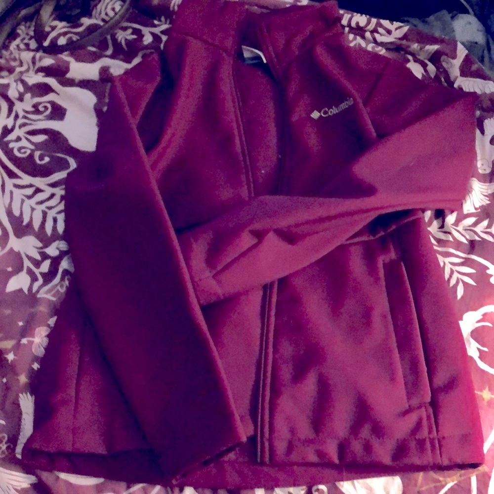 Columbia purple jacket